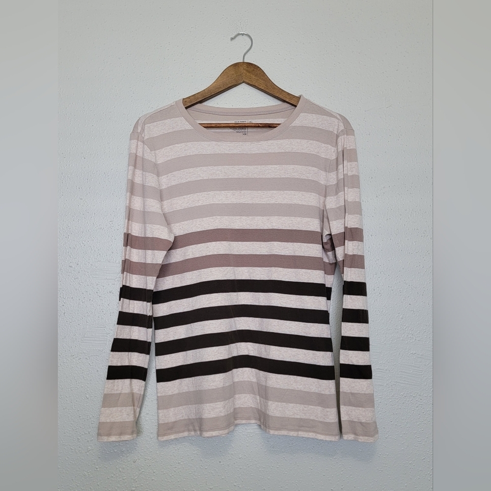 Old Navy Striped Long Sleeve Tee